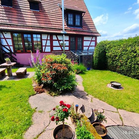 Ferienhaus Marre - Mit Grill, Feuerstelle Und Gartensauna Waldbrunn  Dış mekan fotoğraf