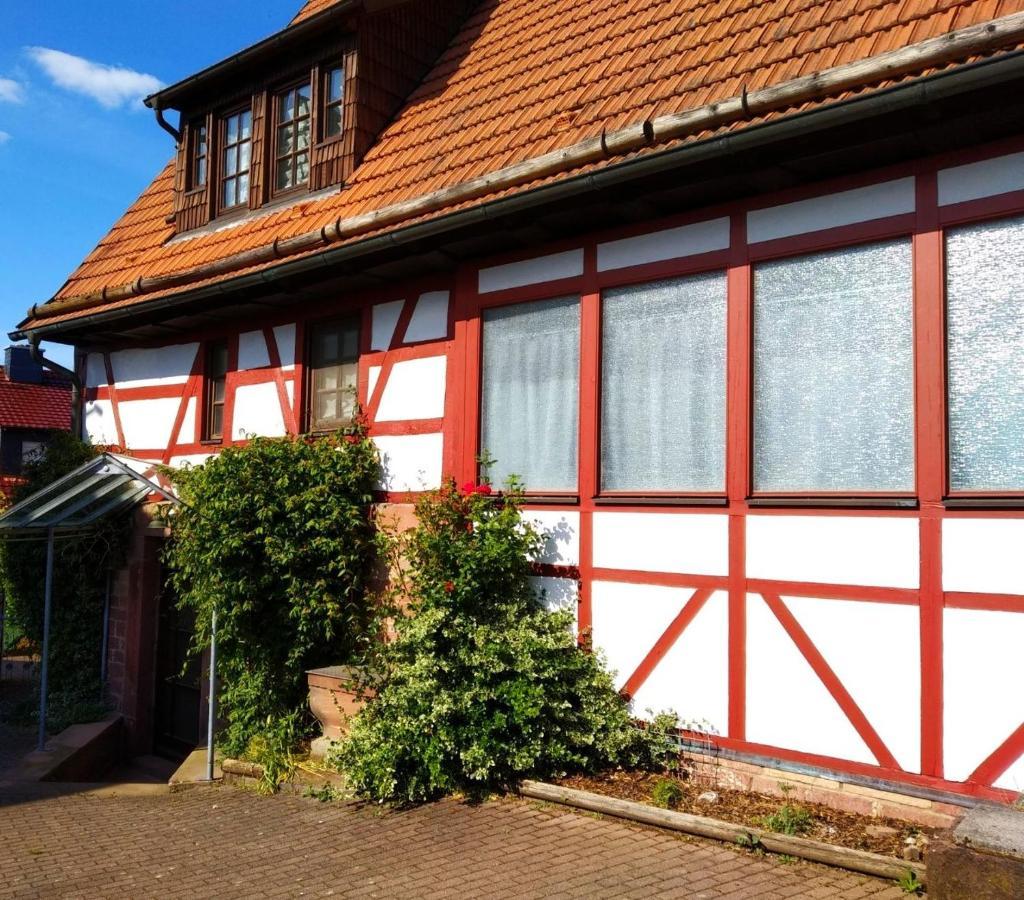 Ferienhaus Marre - Mit Grill, Feuerstelle Und Gartensauna Waldbrunn  Dış mekan fotoğraf