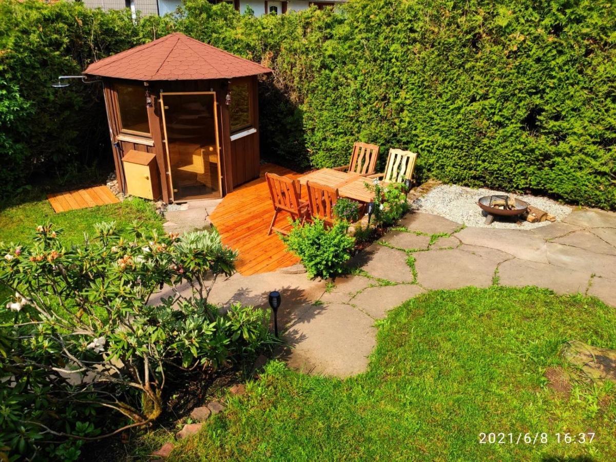 Ferienhaus Marre - Mit Grill, Feuerstelle Und Gartensauna Waldbrunn  Dış mekan fotoğraf